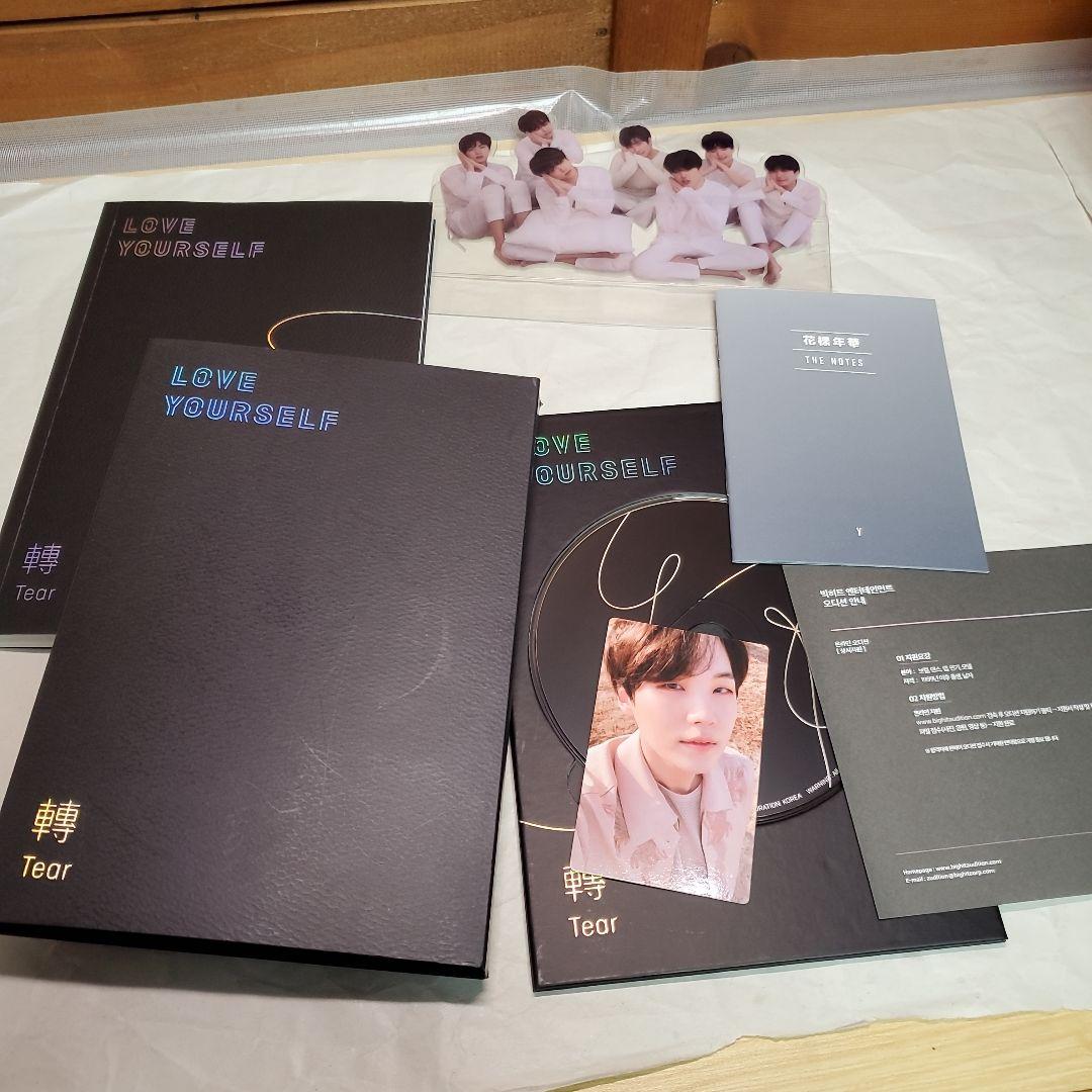 BTS LOVE YOURSELF 轉 Tear Yバージョンユンギ トレカ付き - メルカリ