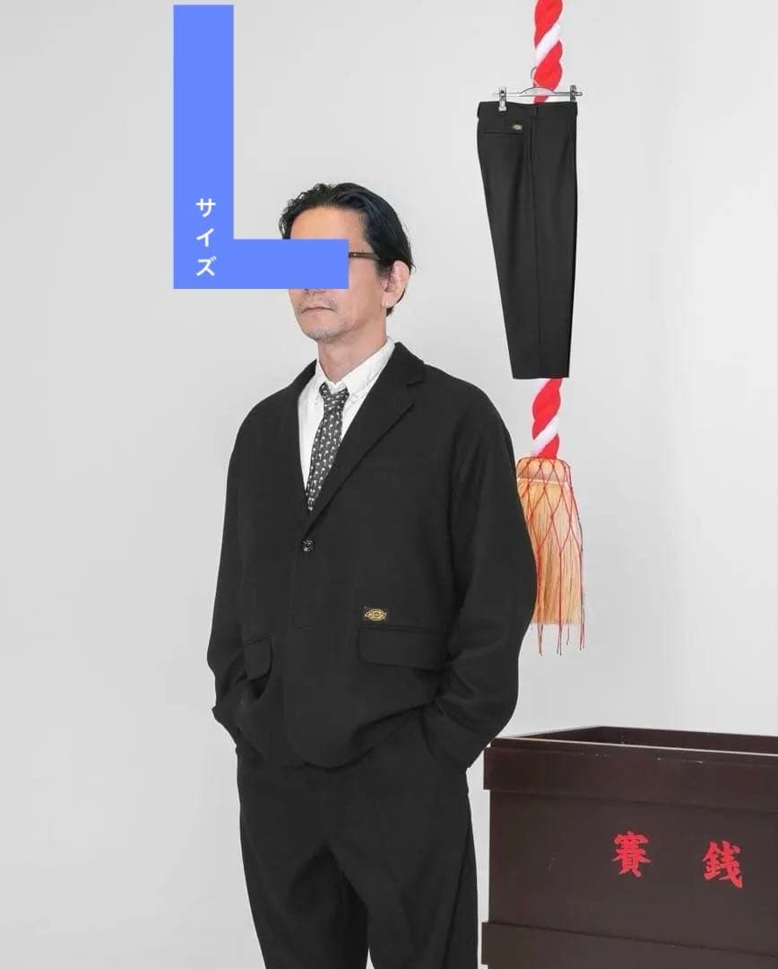 Dickies TRIPSTER / SUIT 25FW ブラック　黒　Lサイズ Dickies Tripster SUIT 25 FW BLACK L 野村訓一 - メルカリ