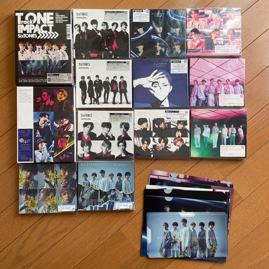 SixTONES CD Blu-ray まとめ売り SixTONES CD Blu-Ray まとめ売り SixTONES CD DVD Blu-ray 特典付き