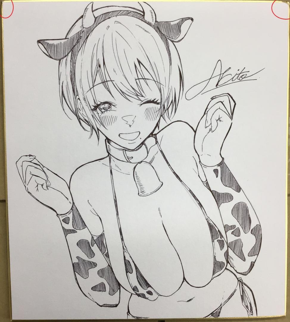 直筆イラスト、サイン色紙　アニメ　ゲーム　当選　抽選　原画　オンラインくじ 直筆イラスト、サイン色紙 アニメ ゲーム 当選 抽選 原画 オンライン