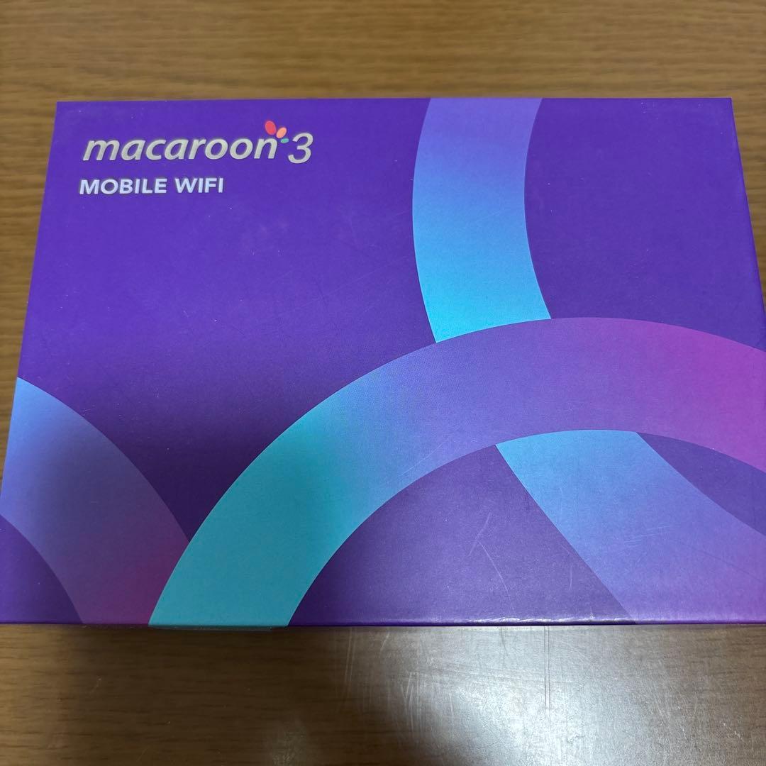 macaroon 3 モバイルWiFi M3B - メルカリ
