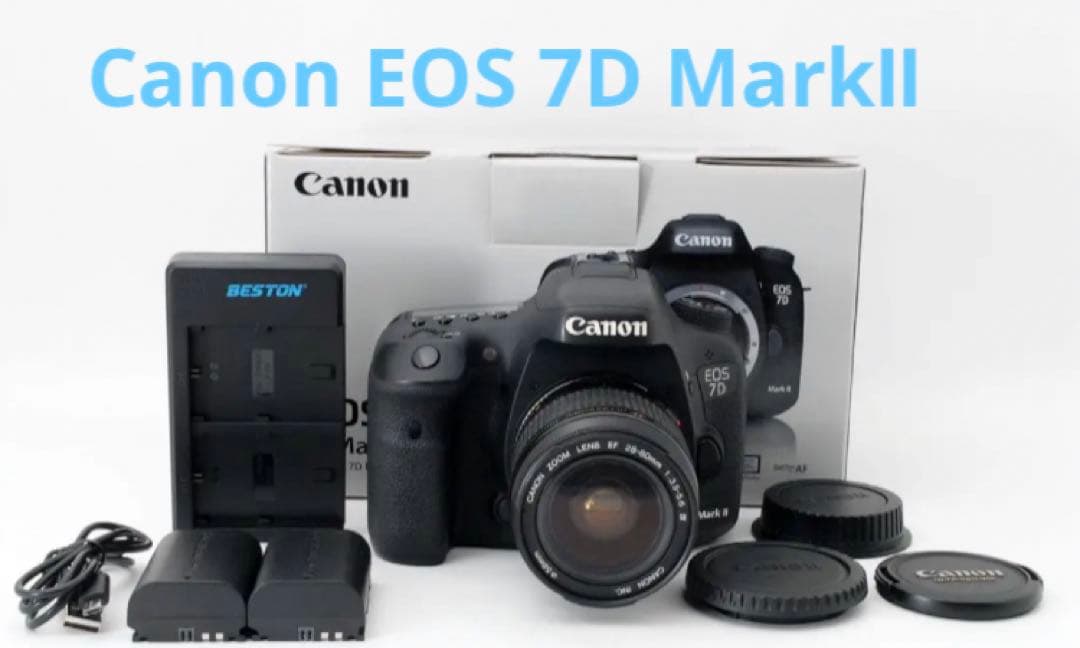 デジタル一眼レフカメラ Canon EOS 7D Mark II標準レンズセット レンタル] キャノン Canon EOS 7D 望遠レンズセット｜一眼レフカメラ
