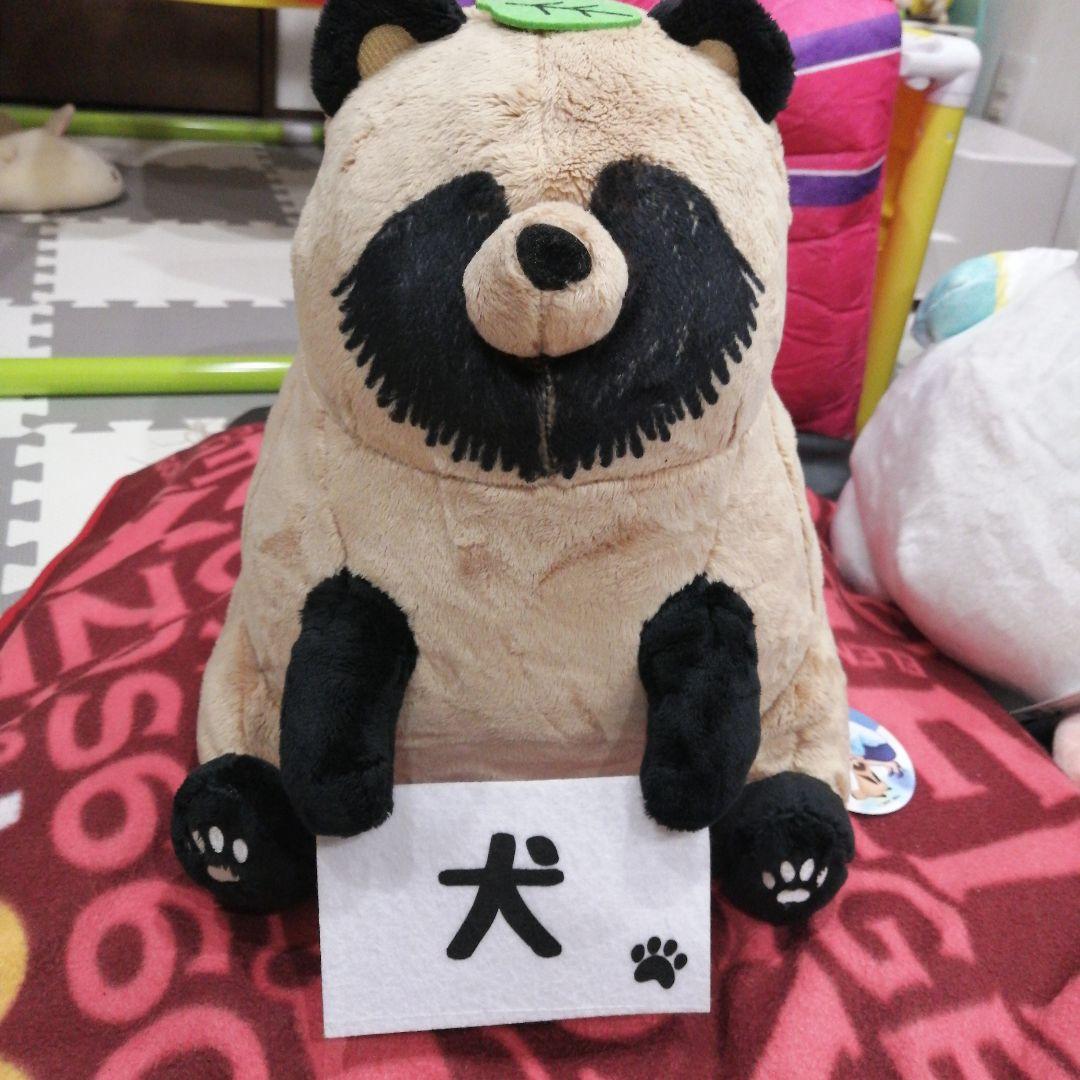 雨と君と BIGぬいぐるみ 『たぬき (犬)』 - メルカリ