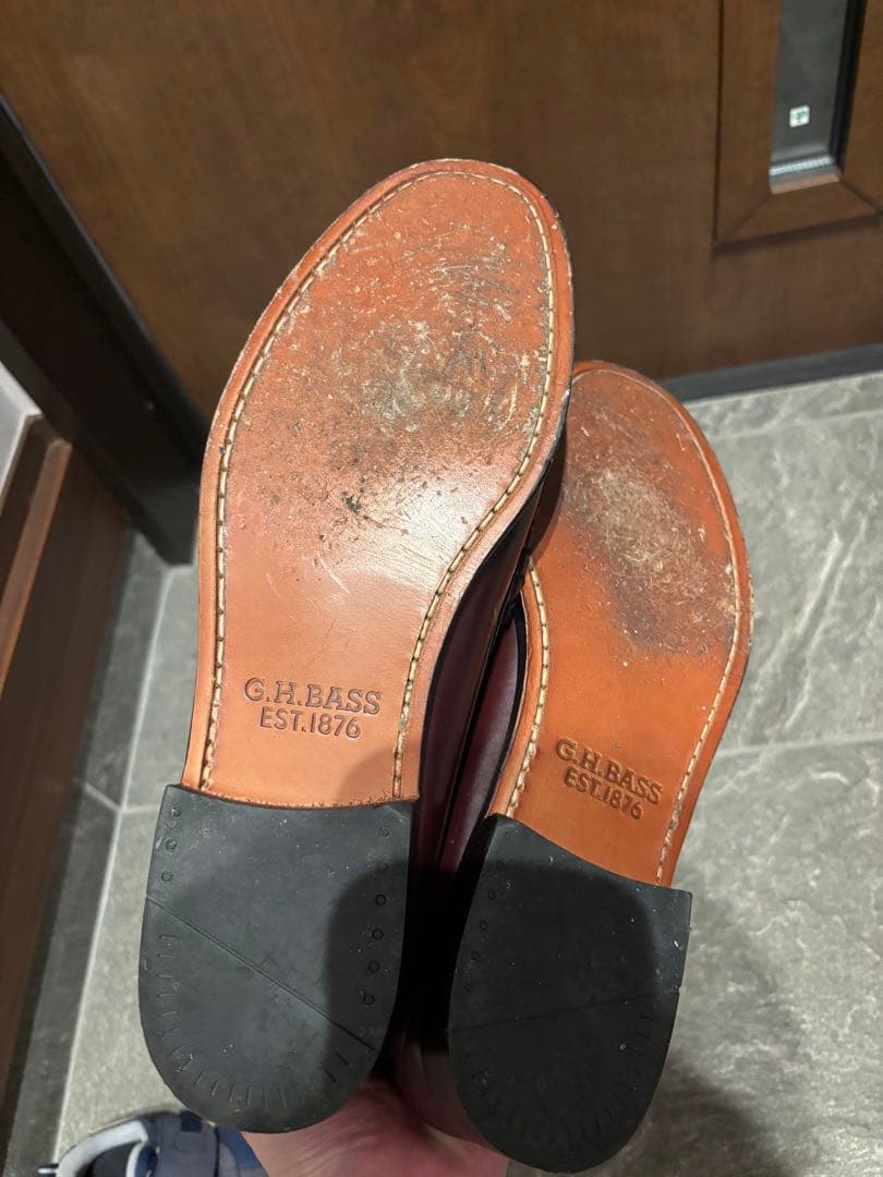 G.H.BASS LARSON WINE ローファー