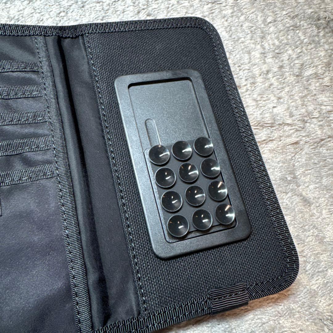 美品】sacai × PORTER スマホケース マルチケース ブラック