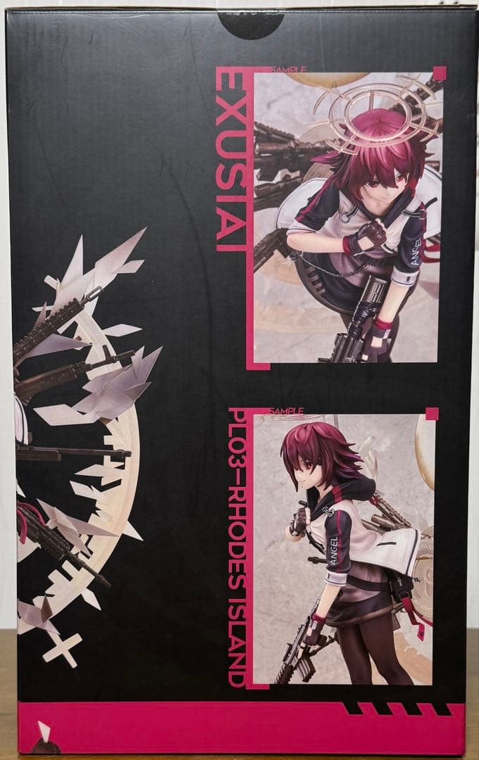 限定色紙付きアークナイツ エクシア 昇進段階2 1/7 完成品フ
