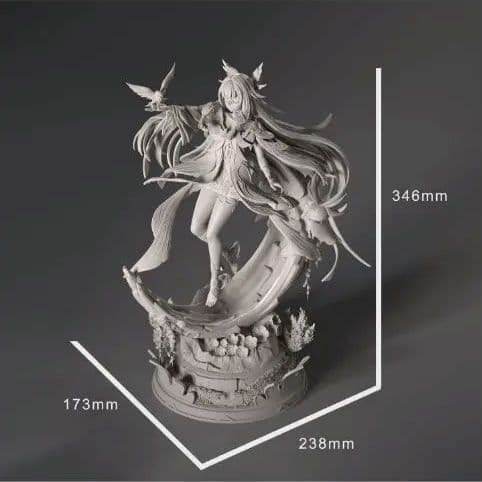 コロンビア 原神インパクト ガレキ ガレージキット 1/7 未塗装未組立