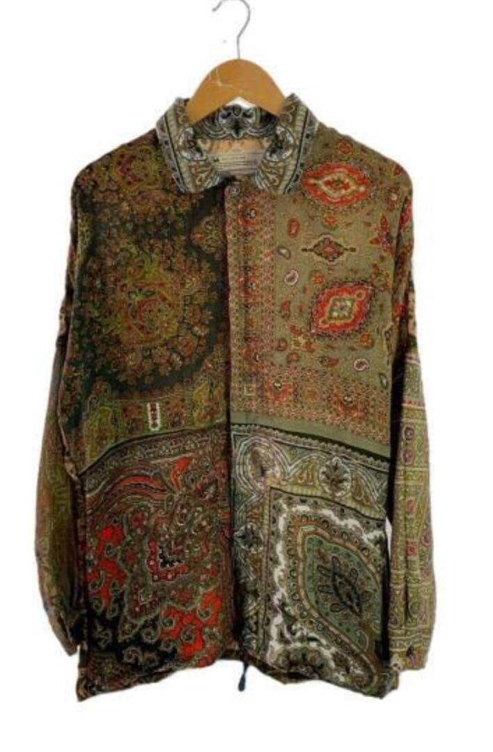 24ss INK tyrolean shirt jkt インク　Lサイズ 24ss INK tyrolean shirt jkt インク Lサイズ 【公式通販】