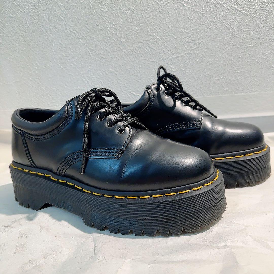 Dr.Martens 8053 QUAD 5ホール UK5 厚底 - メルカリ