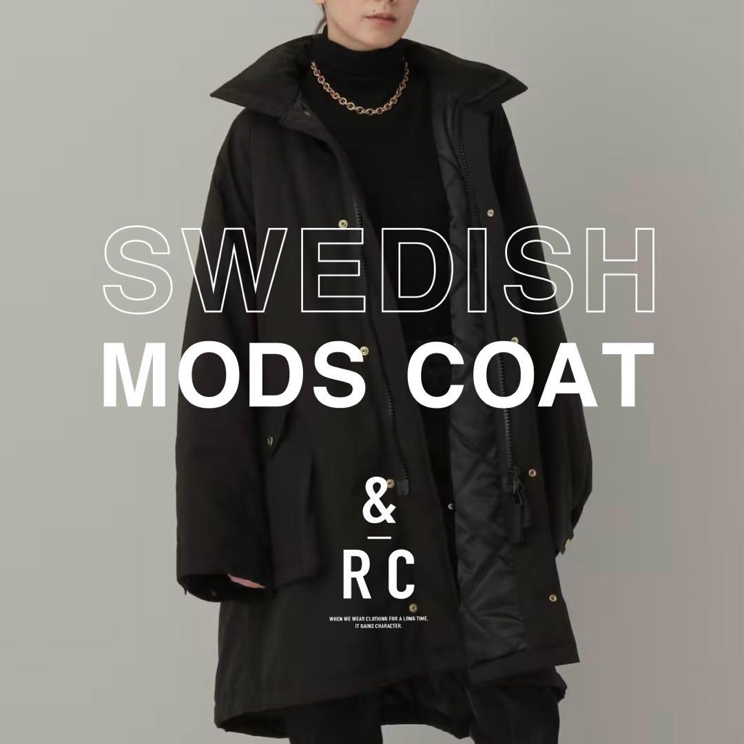 Curensology【&RC】スウェーディッシュモッズコート ブラック38 Curensology（カレンソロジー）の「Curensology(カレンソロジー)/＜&RC