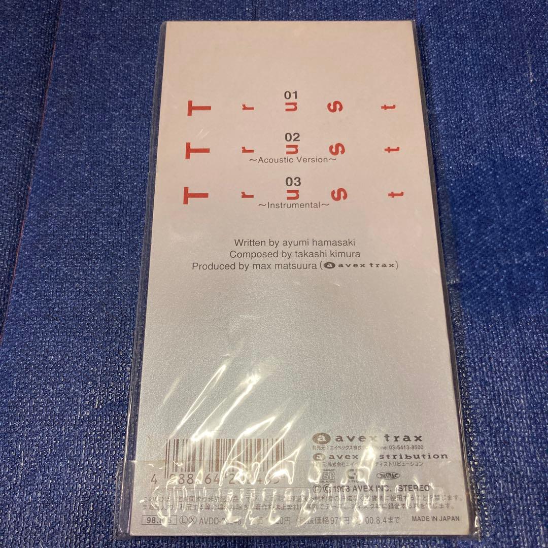 浜崎あゆみ .トラストTrust 花王 8cm8センチシングル邦楽CD 未開封