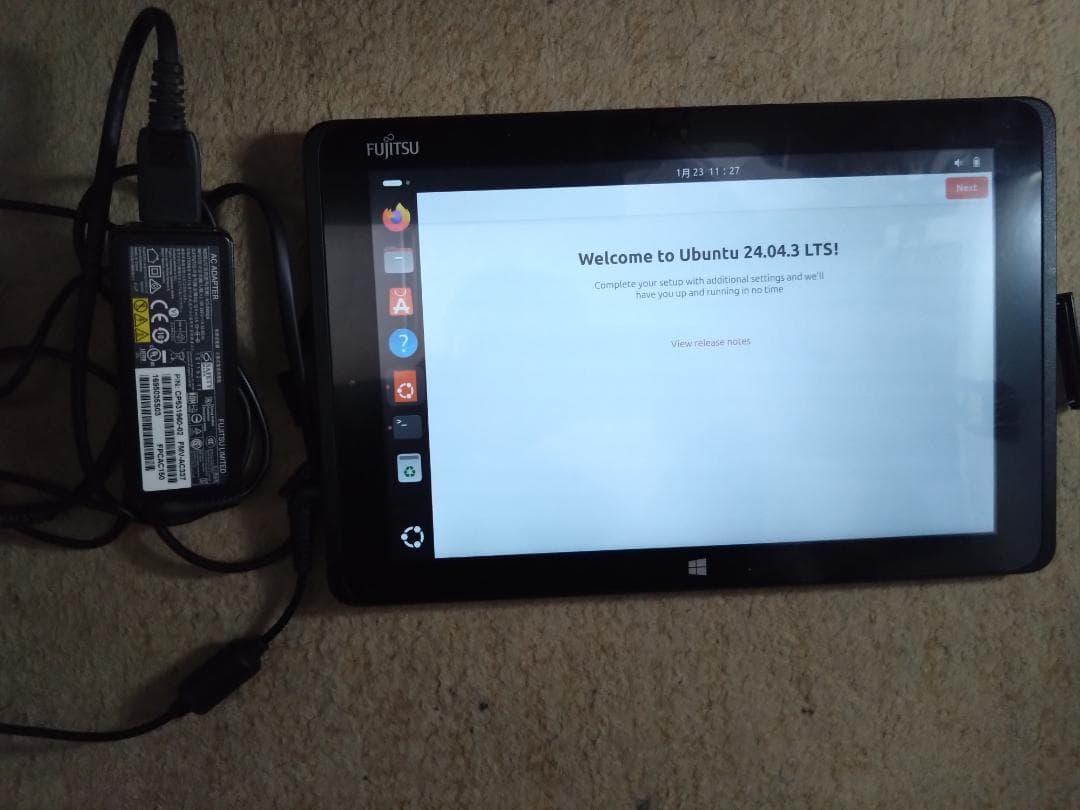 Fujitsu arrows Q506/ME タブレット 本体(Ubuntu) - メルカリ