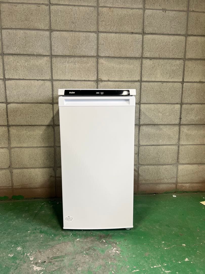 A803♠️配送設置可☑️Haier ノンフロン電気冷凍庫2024年製