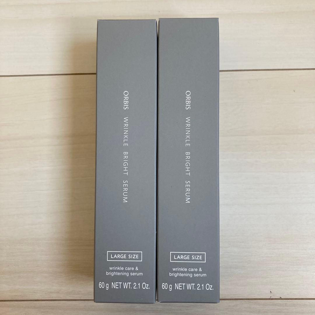 新品】ORBIS リンクルブライトセラム60g ラージサイズ2本セット - メルカリ