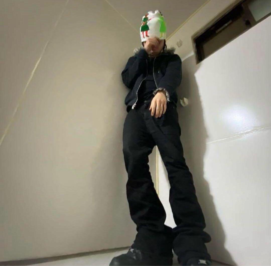 brrrsos着用 フレアパンツ フレアデニム flexwitme - メルカリ