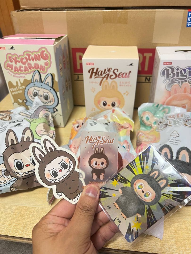 POPMART LABUBU THE MONSTERS シークレット 3点セット Pop Mart The Monsters Labubu 3.0 Big into Energy Pendant 'ID