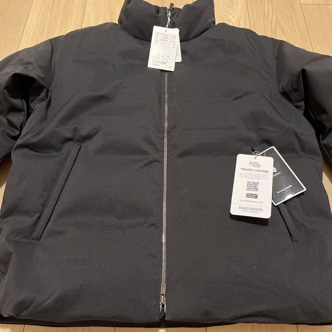 BEAUTY&YOUTH 小松マテーレ スタンドカラー ダウンジャケット M - メルカリ