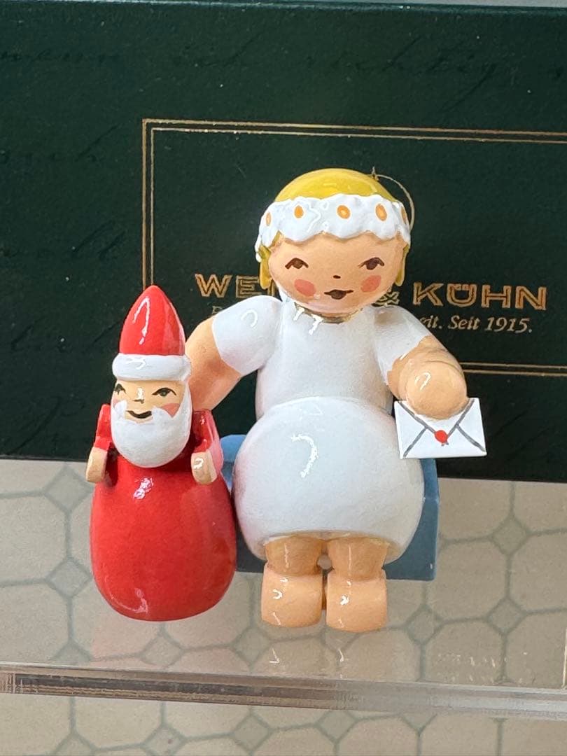 ヴェント & キューン　クリスマス　マーガレットとサンタ ドイツの高級ブランド「ヴェントアンドキューン」の、リッチな