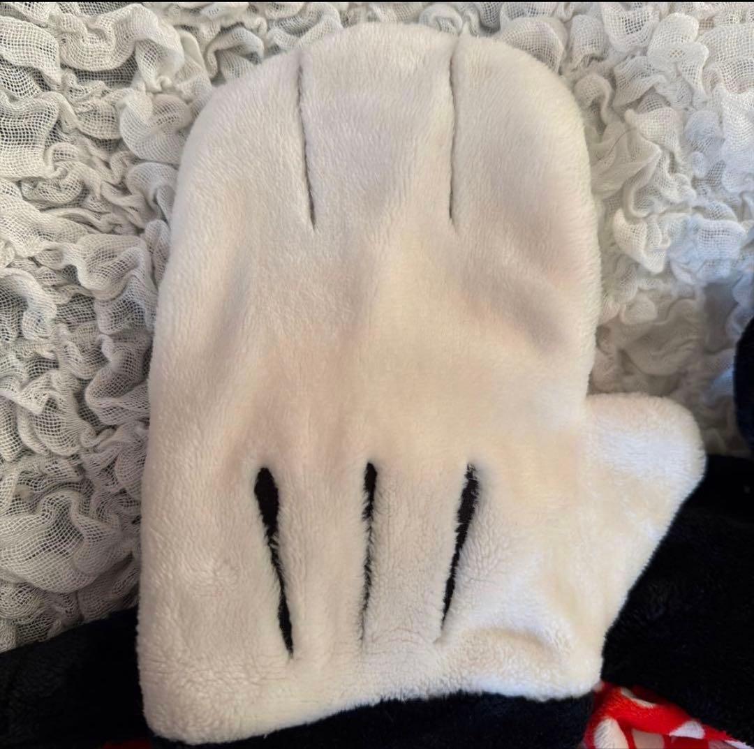 ミニーマウス ファンキャップ マフラー 手袋付き - メルカリ