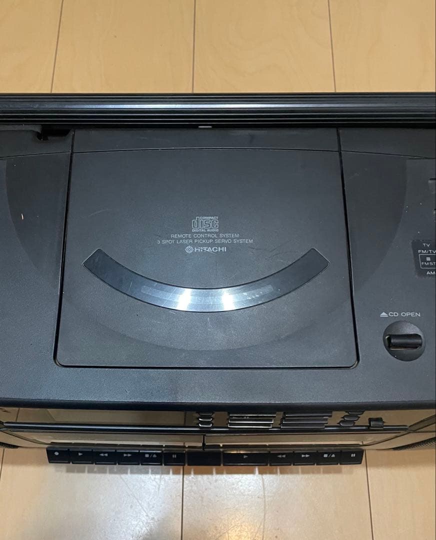 希少☆日立 Lo-D ラジカセ CX-W800 EDITBORG バブルラジカセ - メルカリ