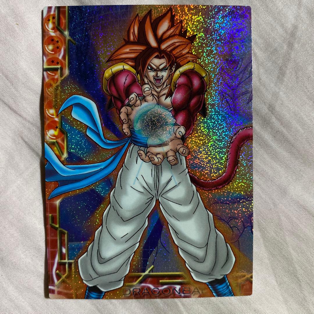 コメントNo.99 ドラゴンボール ゴジータ 超サイヤ人4 レアカード
