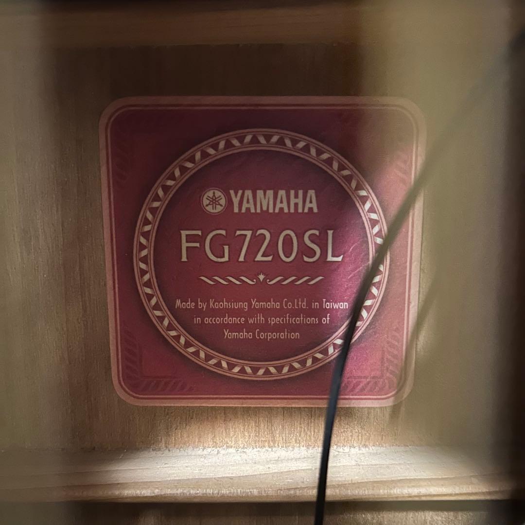 YAMAHA FG720SL エレアコ レフティ 左利き FISHMAN 後付け - メルカリ