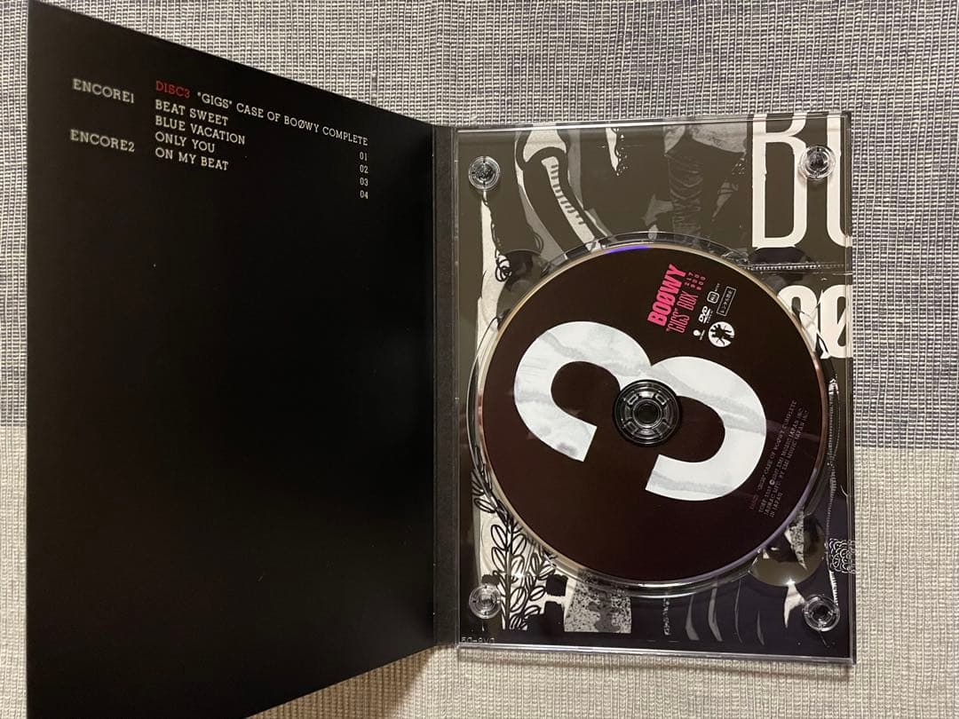 超美品【DVD】BOØWY “GIGS” BOX 8枚組　20周年