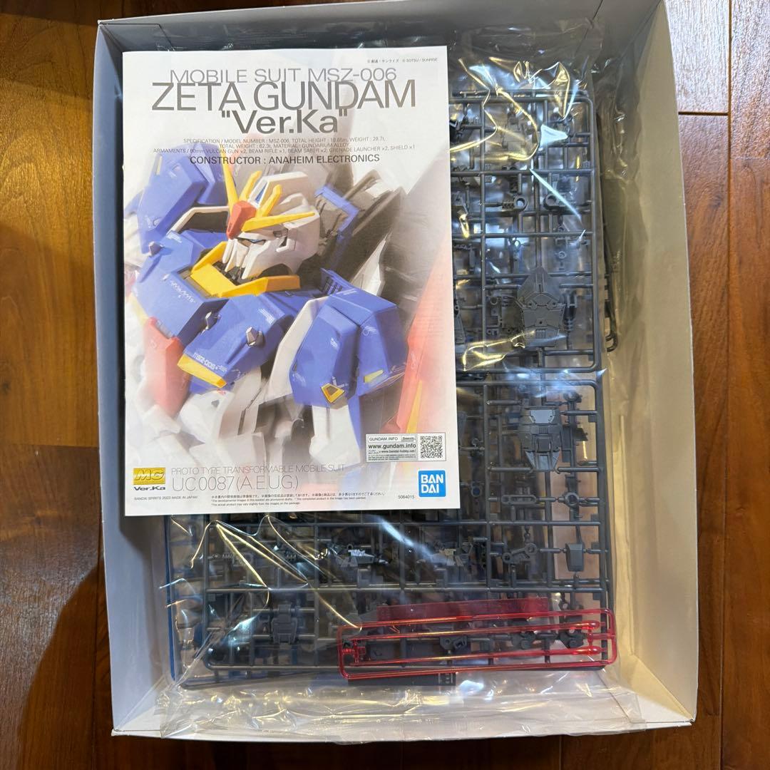 MG 強化型ZZガンダム＆Zガンダム メガバズーカランチャー セット 未