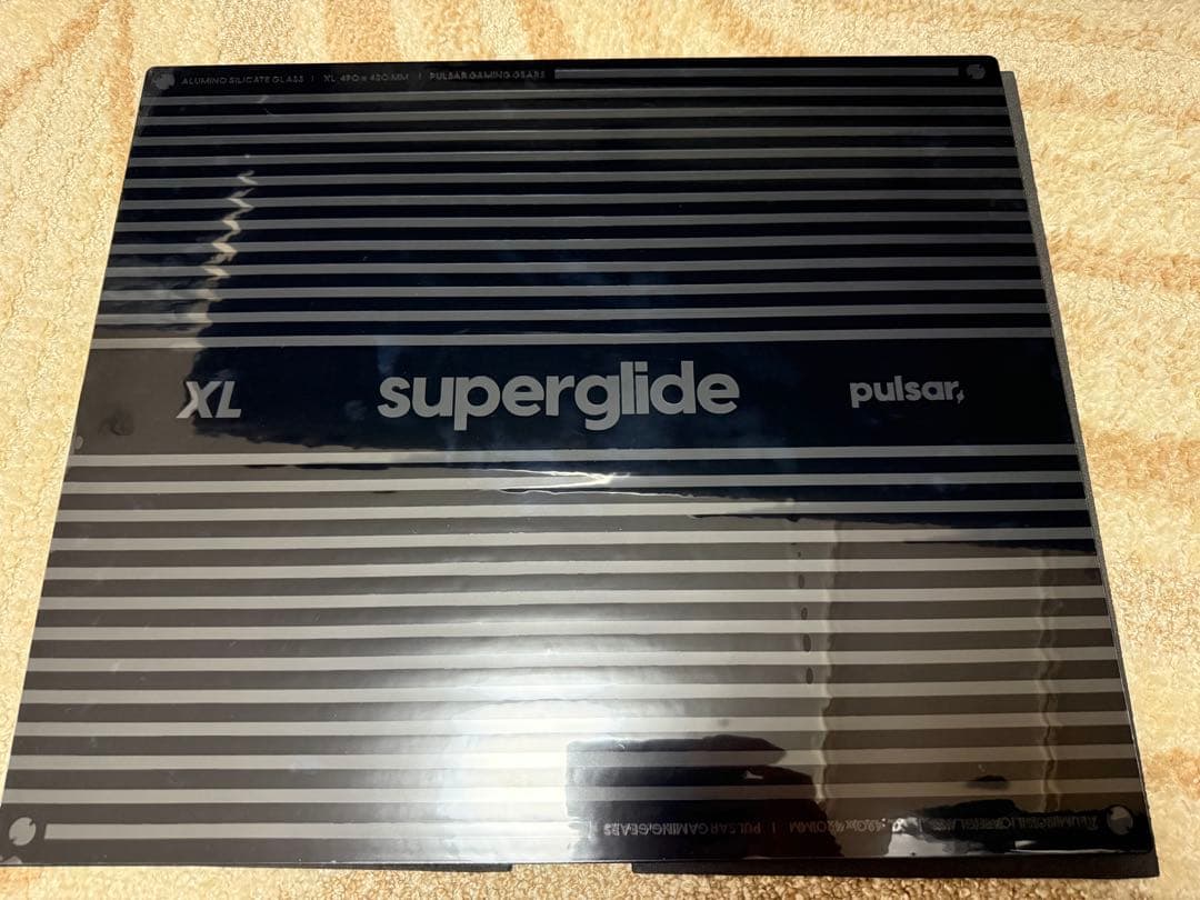 pulsarSuperglide 2 ガラスマウスパッド49cm×42cm - メルカリ