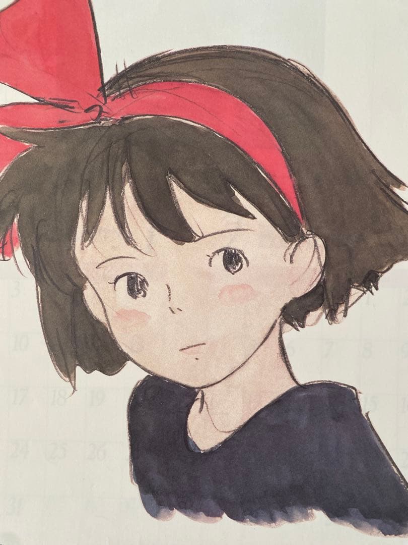 激レア】魔女の宅急便 1990年 カレンダー ジブリ 宮崎駿