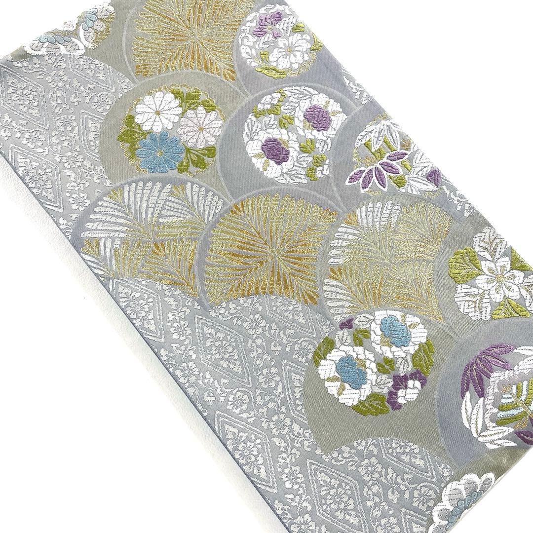 帯6545 ○高級 正絹 本泥染 六通 袋帯 - メルカリ