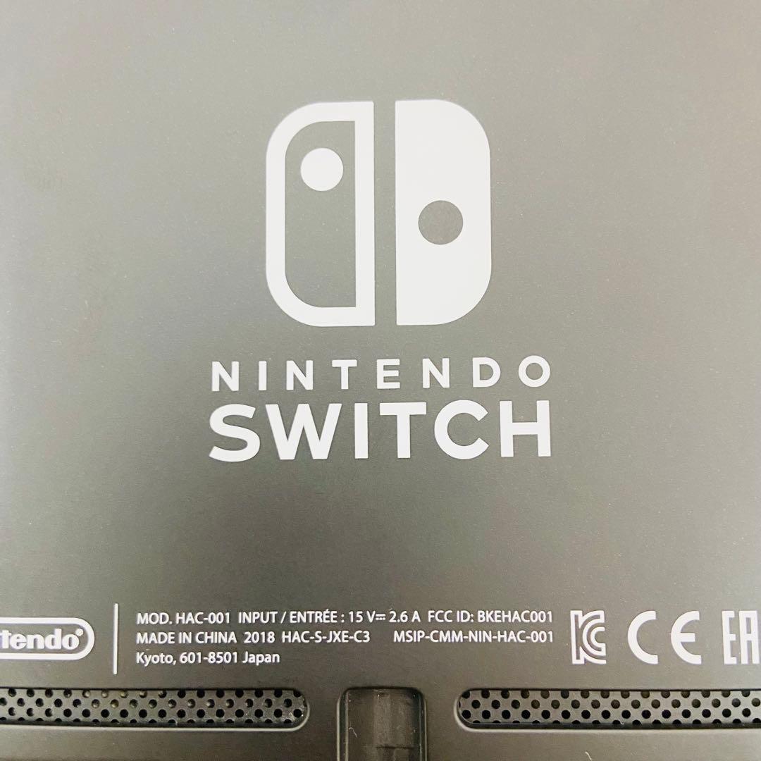 動作確認済】Nintendo Switch ニンテンドースイッチ 本体 グレー