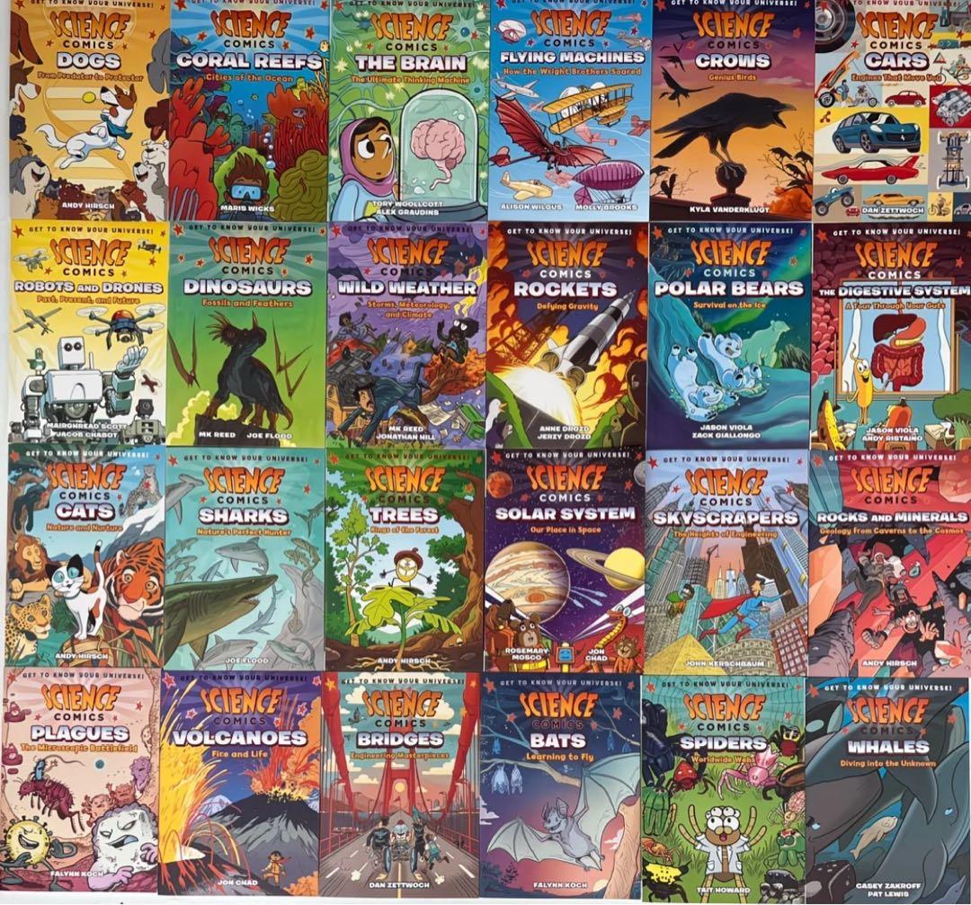 Science Comics31冊 Science Comics: Dinosaurs: Fossils and Feathers: Reed, MK, Flood