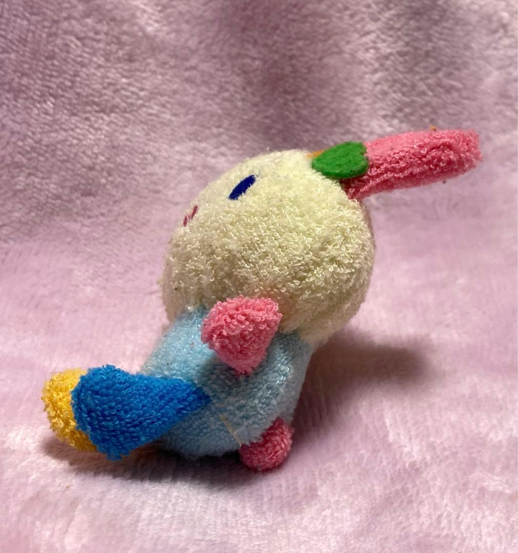 平成レトロ ウサハナ マスコット ぬいぐるみ パイル地 サンリオ 当時物