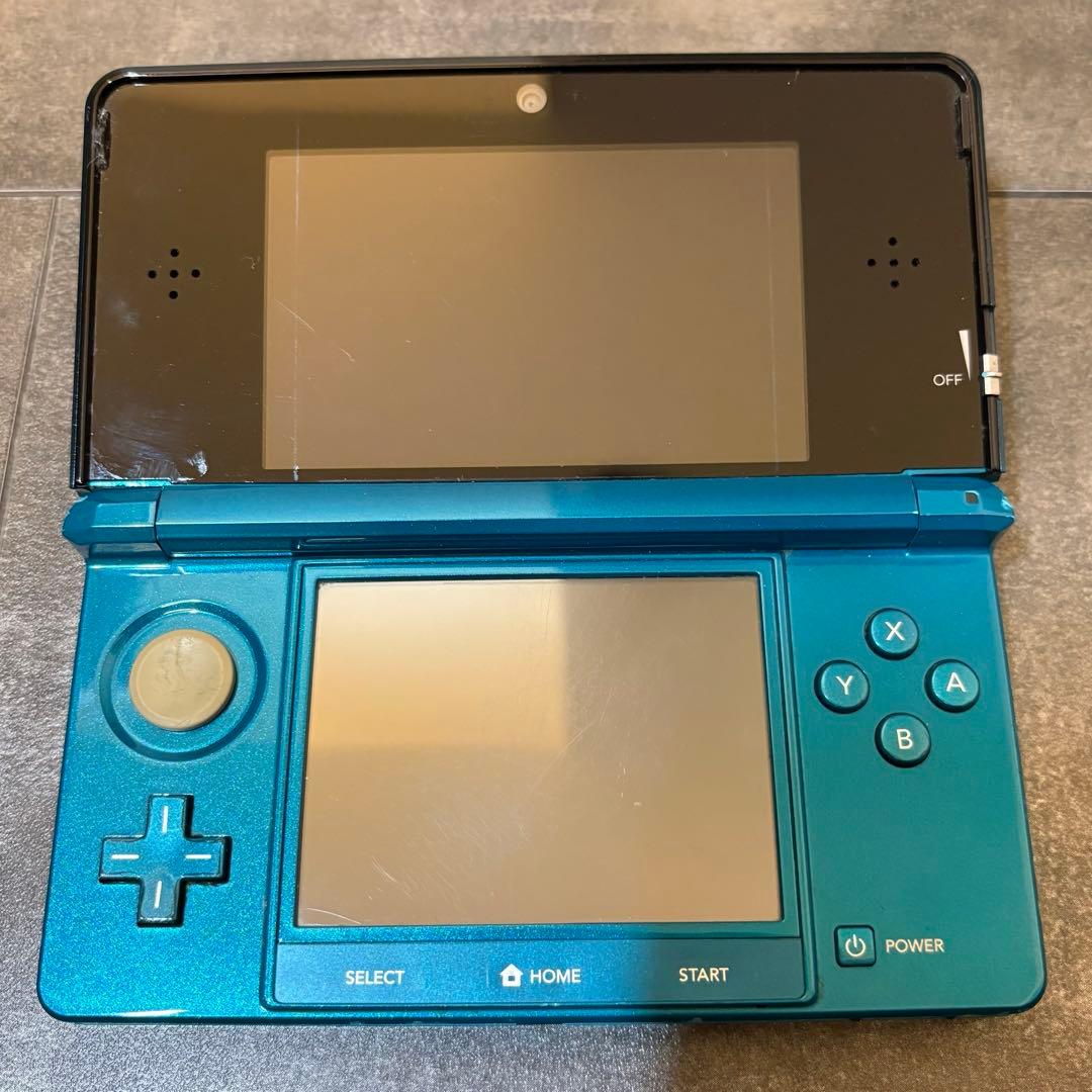 ジャンク Nintendo 3DS 本体 アクアブルー - メルカリ