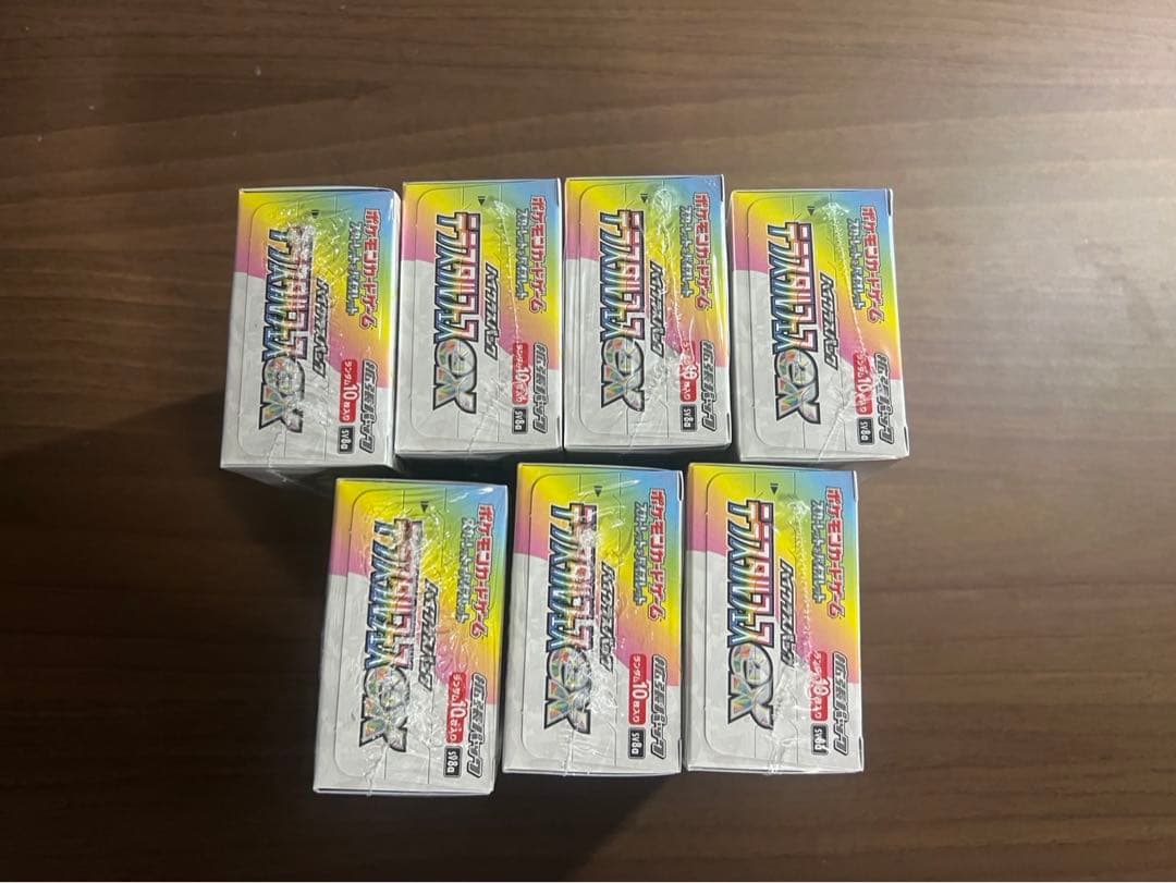ポケモンカード テラスタルフェスex 7box シュリンク付き