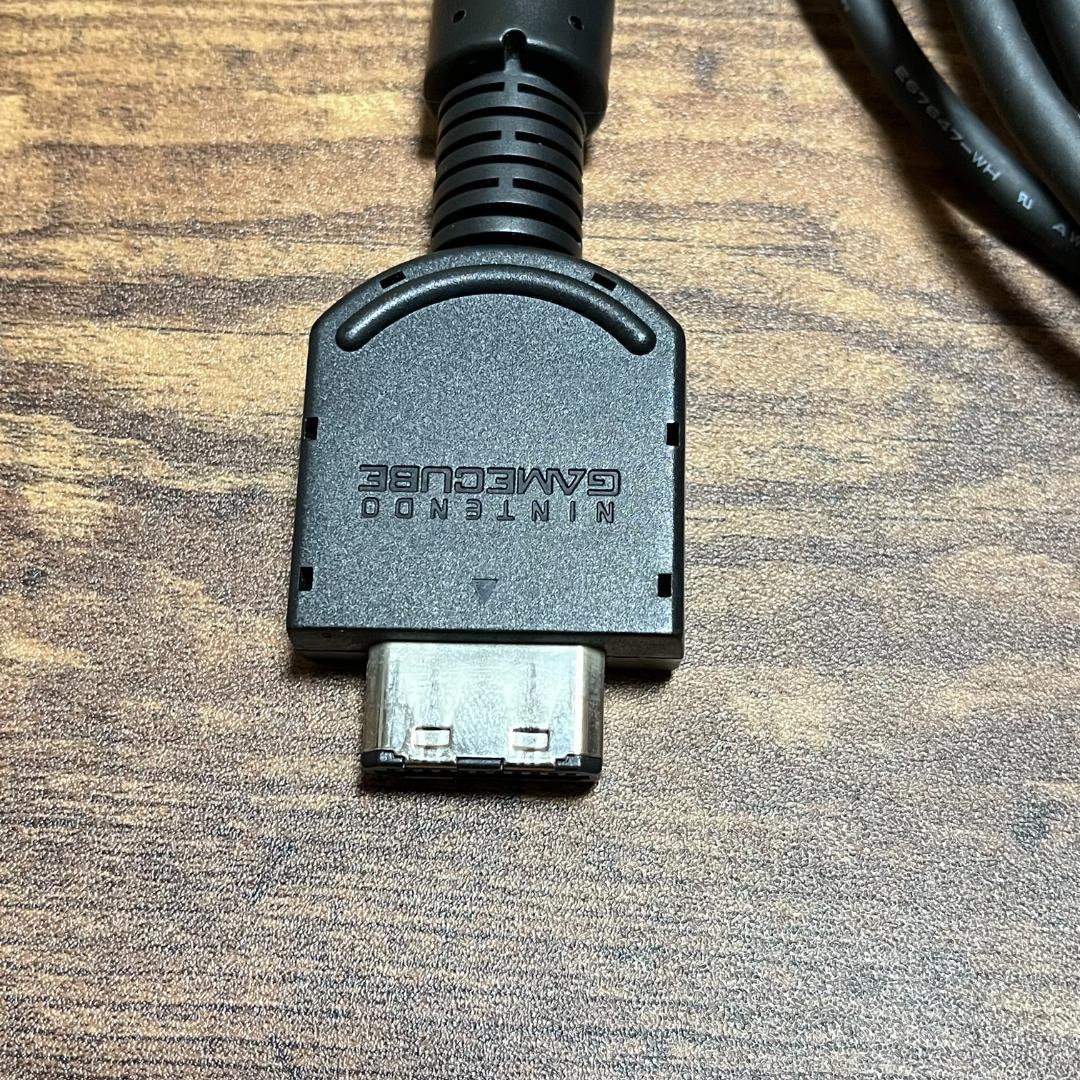 GAMECUBE ゲームキューブ D端子ビデオケーブル AVケーブル 動作品