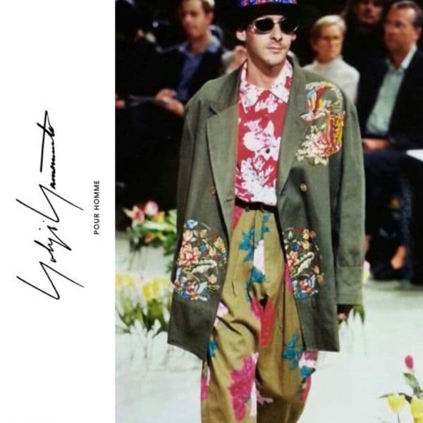 2日(金)まで ヨウジヤマモト 1996S /S 花と少年 シルクブルゾン M