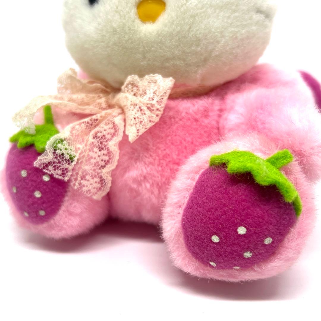 サンリオ ハローキティ 初代 いちごベア ぬいぐるみ 着ぐるみ