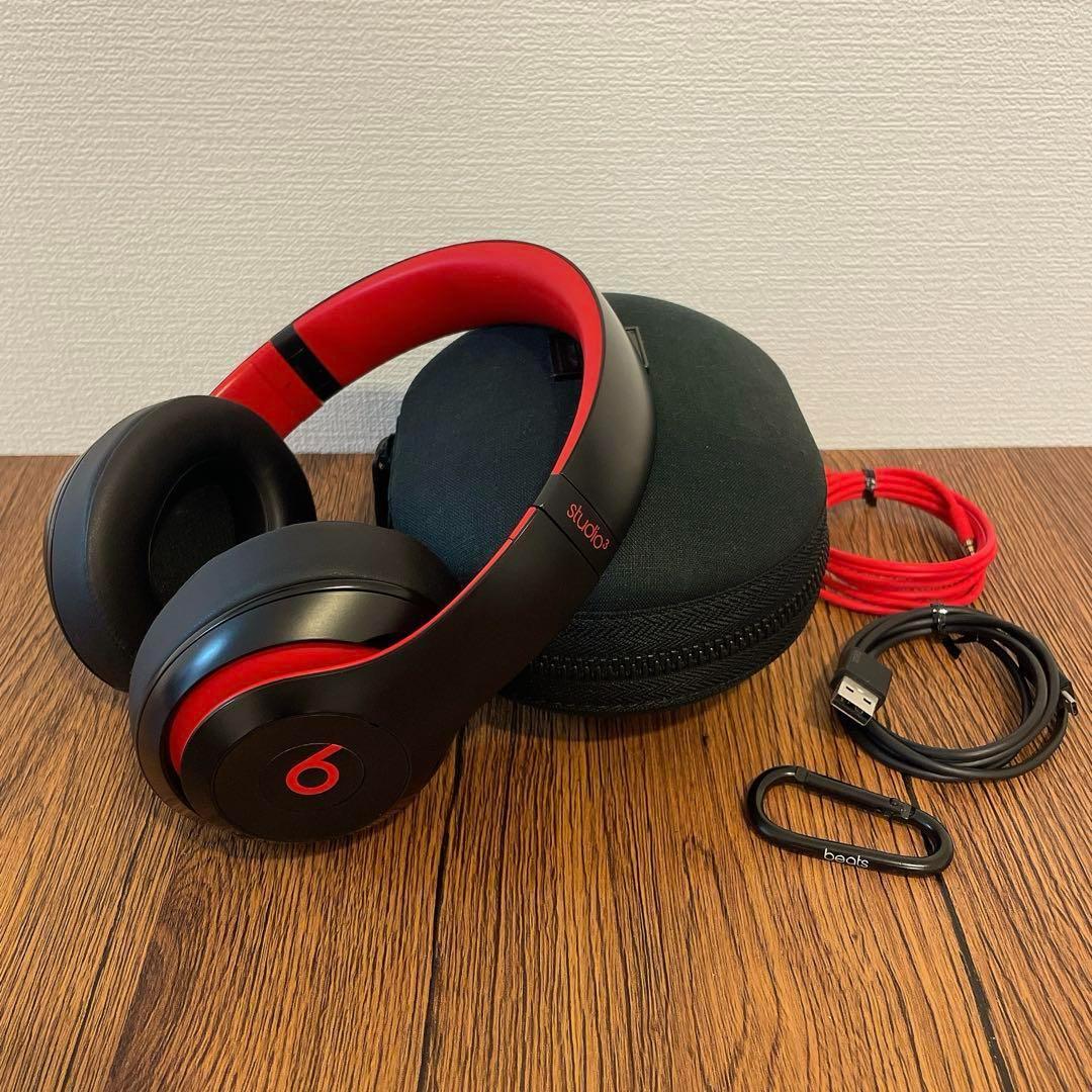 動作良好⭐️ BEATS STUDIO3 WIRELESS ブラックレッド Beats by Dr. Dre Beats Studio3 Wireless – e☆イヤホン