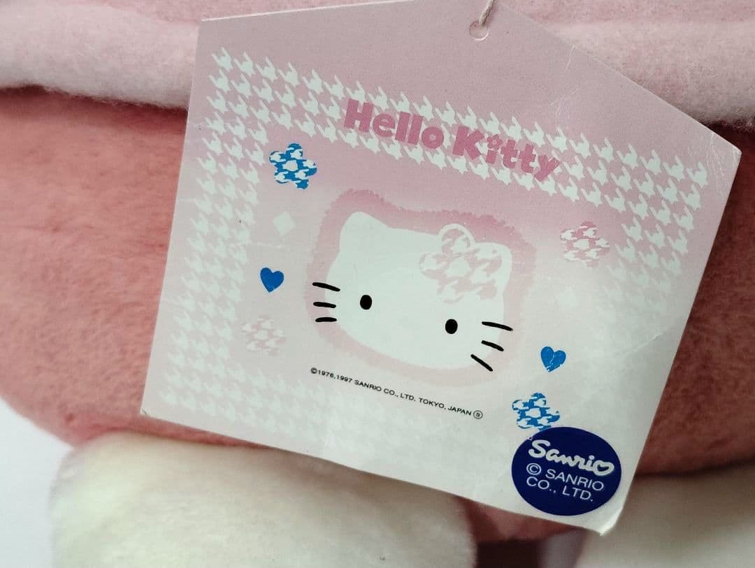 未使用 サンリオ ぬいぐるみ 1997年製 平成 レトロ 当時物 キティ