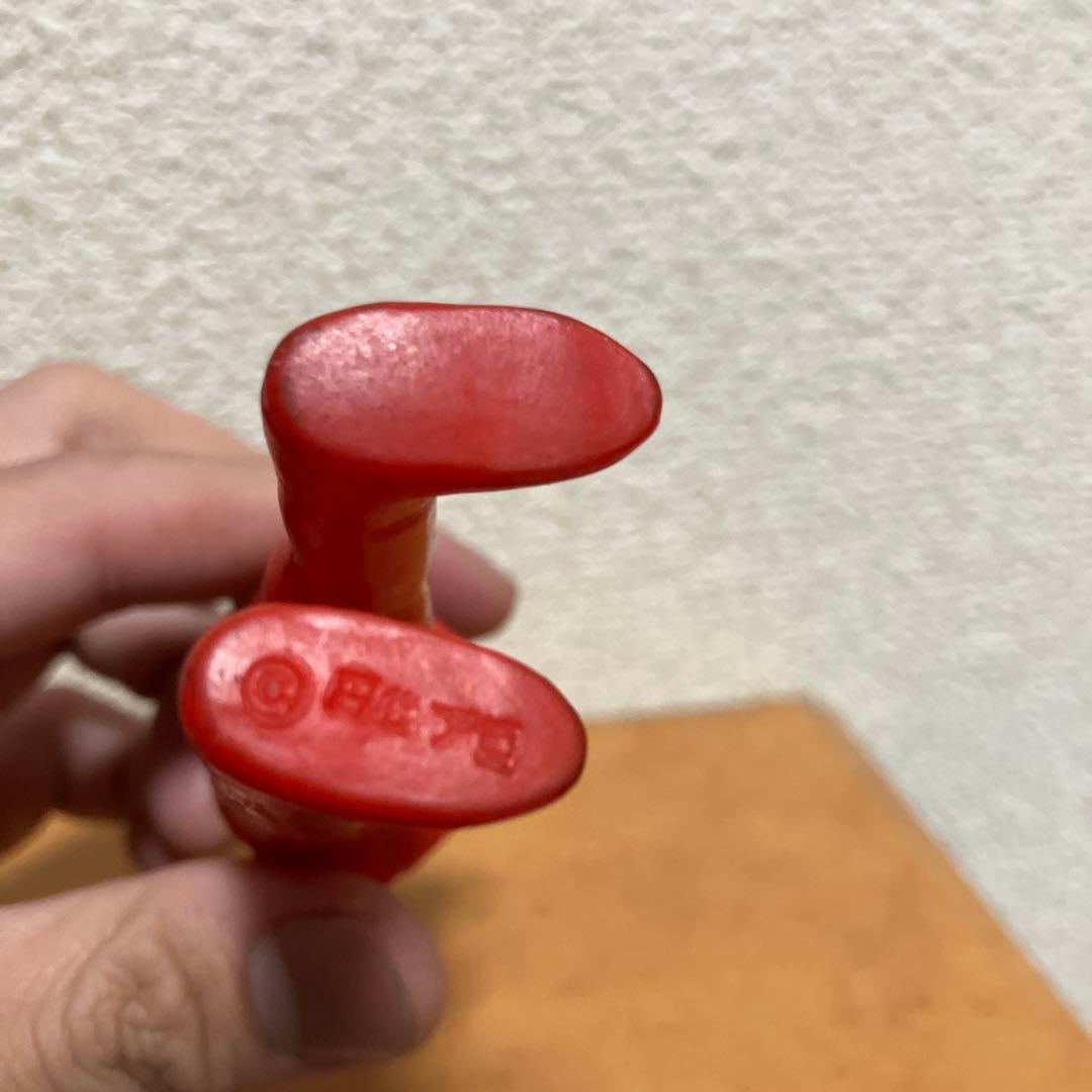 当時物】ブルマァク ウルトラセブン ソフビ フィギュア 刻印あり