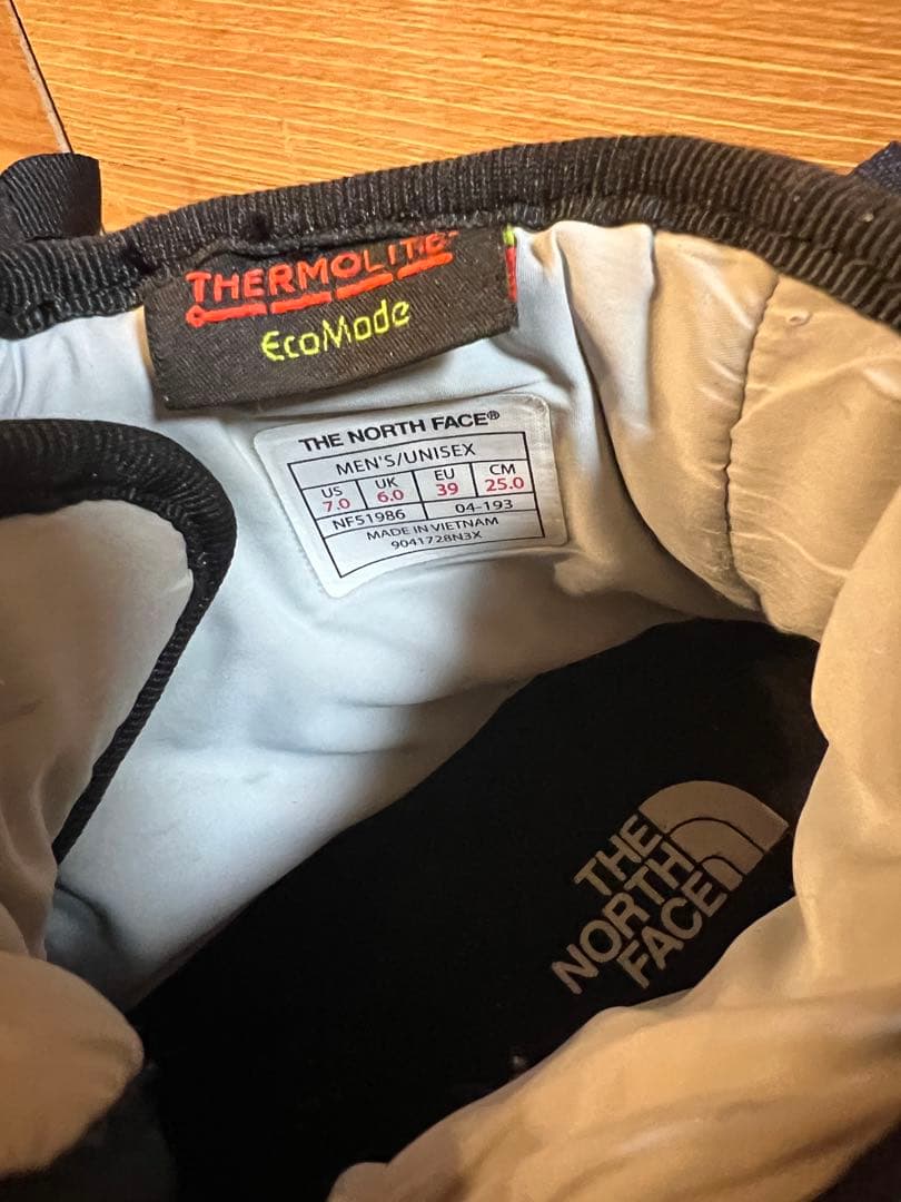 《美品》THE NORTH FACEヌプシトラクションライトチャッカブーツ