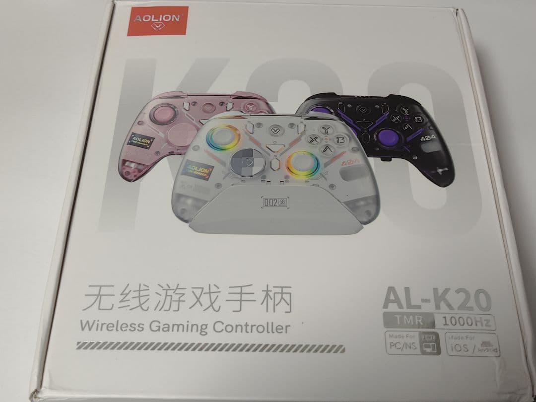 AOLION】K20 TMR ホワイト（新品）Switch2コントローラー - メルカリ