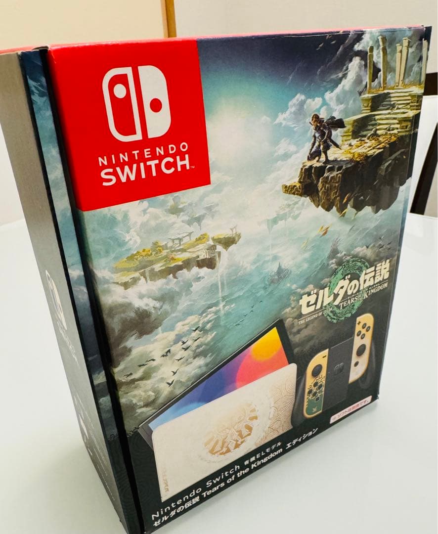Nintendo Switch本体（有機ELモデル）ゼルダの伝説 1中古 【本体