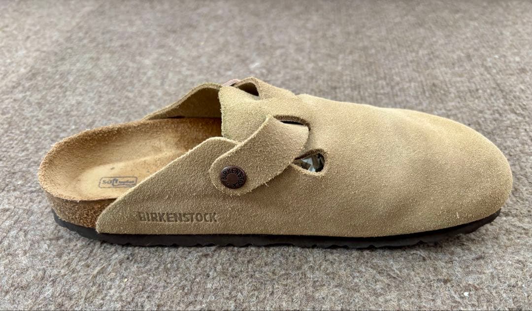 ビルケンシュトック ボストン スエード 39 25.0cm