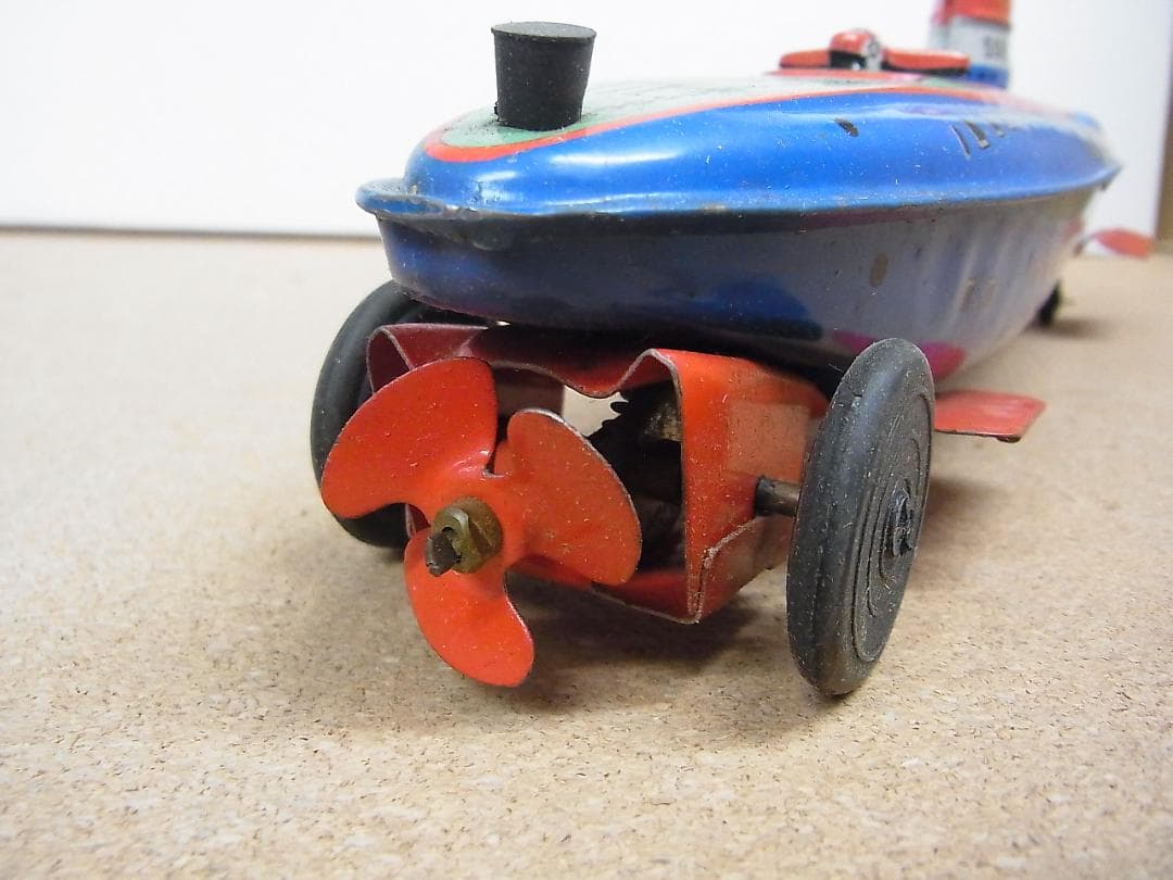 ヨネザワ 米澤玩具 サブマリン SSN29 シーウルフ 潜水艦 ブリキ