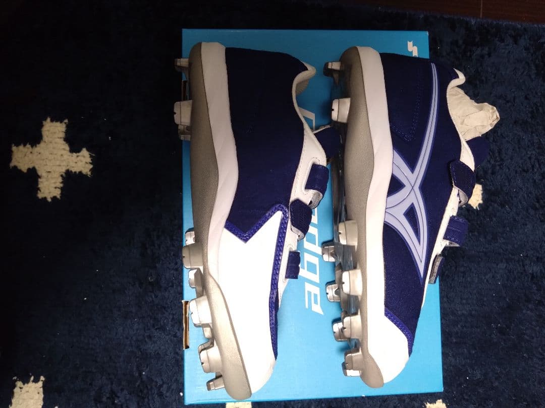 ハ*ネ様 SSK プロエッジ野球スパイクMC-VC-R ブルー/ホワイト 25.