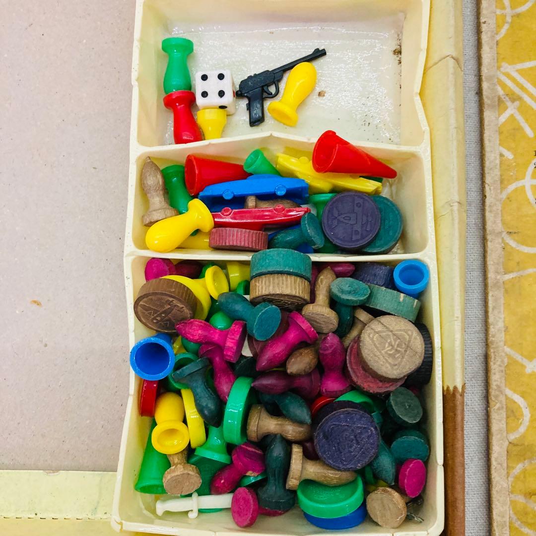 昭和レトロ】はなやまの家庭盤 ニューカーネーション ボードゲーム