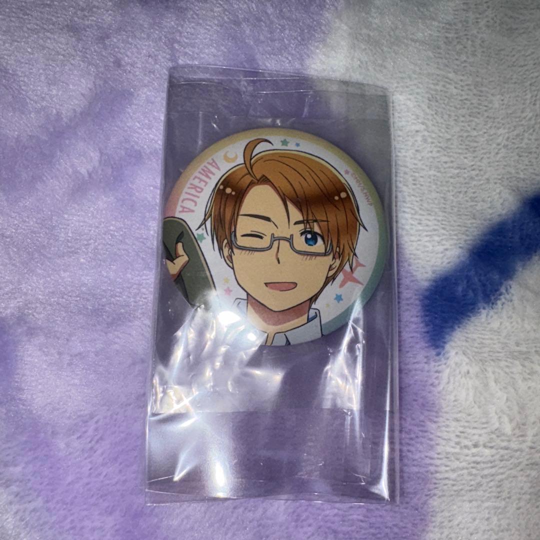 ヘタリア アメリカ 缶バッジ - メルカリ